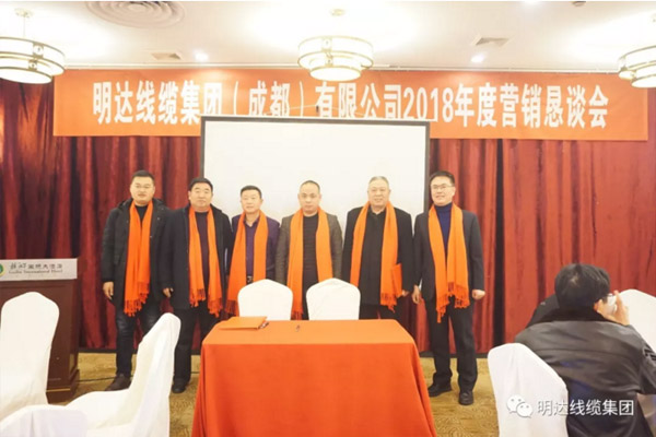 乐玩国际线缆集团成都公司销售恳谈会召开