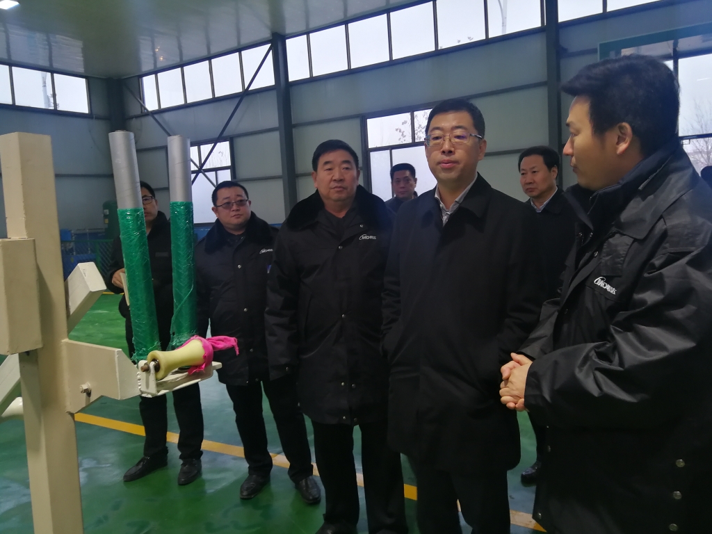 河北省副省长葛海蛟到乐玩国际集团调研