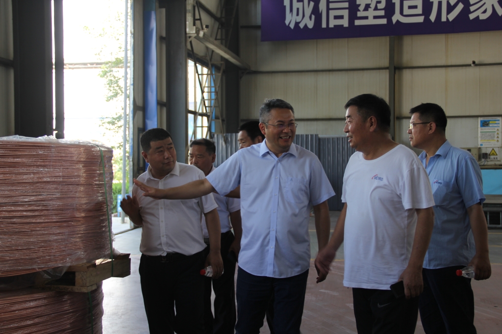 中国铜业到乐玩国际考察交流