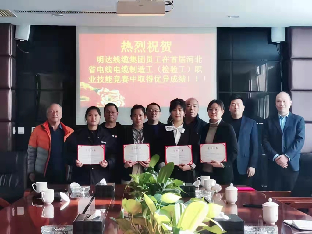 喜讯：乐玩国际员工在全国电线电缆职业技能竞赛中取得优异成绩